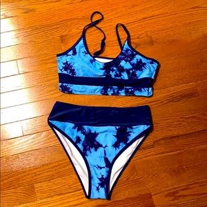NWOT Spaghetti TieDye Bikini Set!